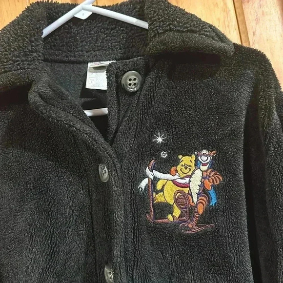 Vintage Disney Store Winnie the Pooh and Tigger fleece jacket - Picture 2 of 4